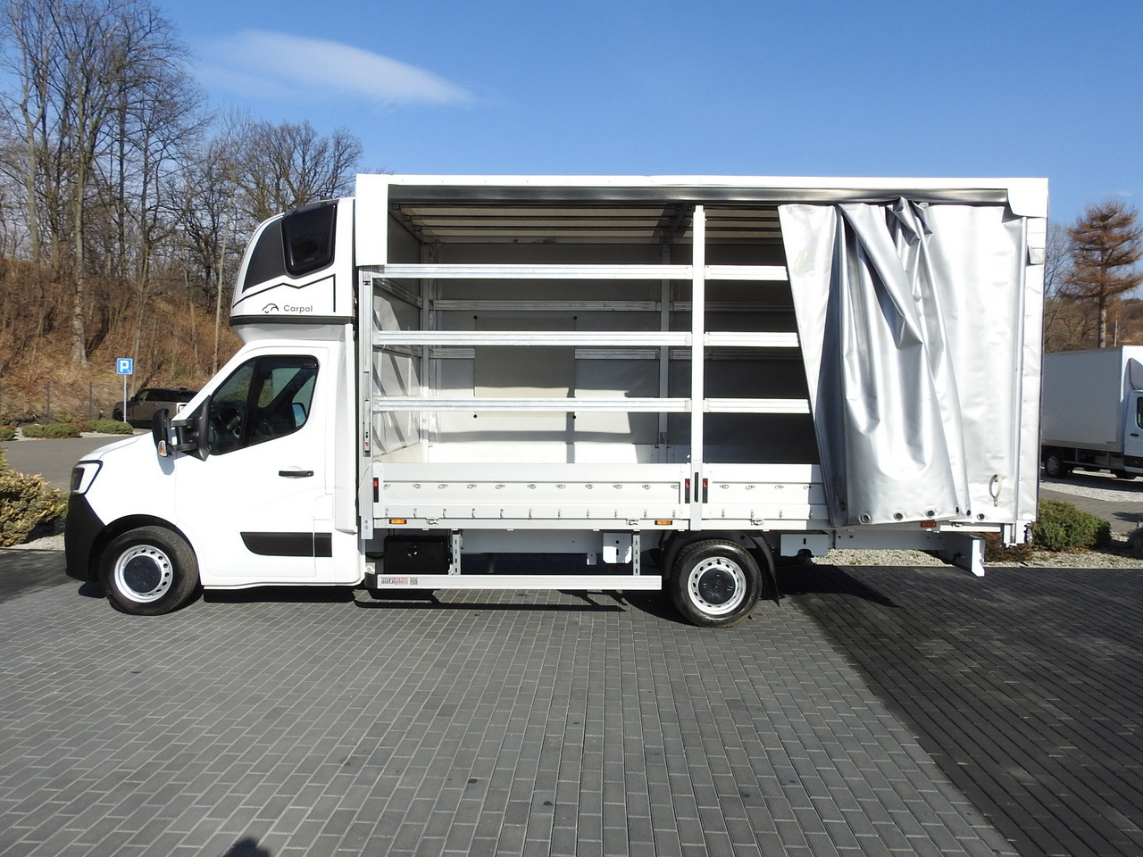 Tentinis mikroautobusas RENAULT MASTER  TARPAULIN 10 PALLETS WEBASTO CRUISE CONTROL LED LIGHTS PNEUMATICS AIR CONDITIONING  165HP: foto 8