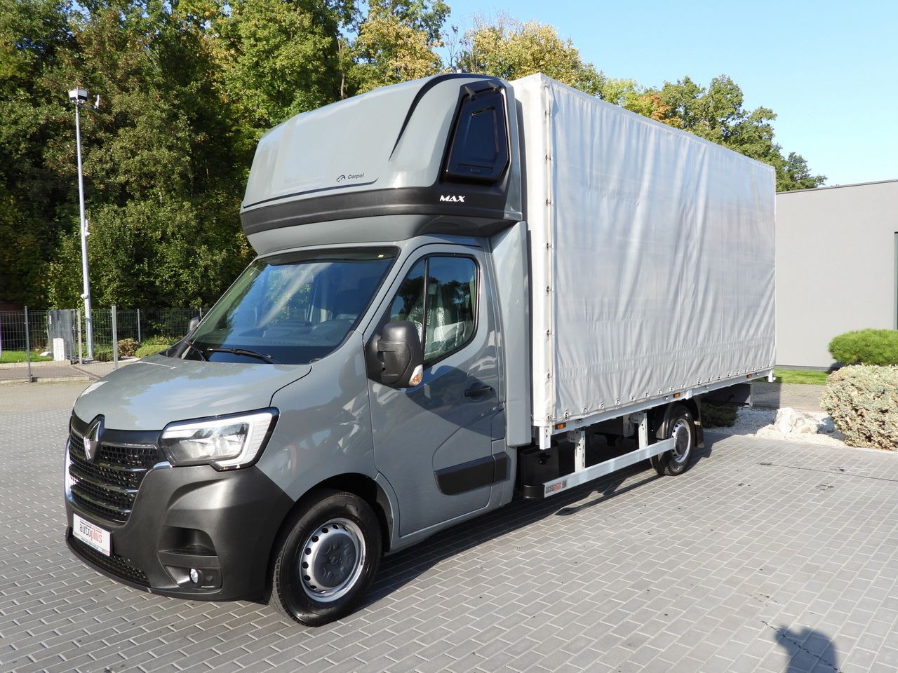 Tentinis mikroautobusas RENAULT MASTER TARPAULIN 10 PALLETS WEBASTO CRUISE CONTROL LED LIGHTS PNEUMATICS AIR CONDITIONING  165HP: foto 6