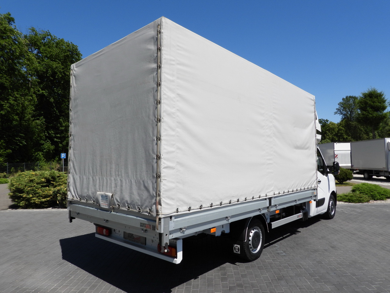 RENAULT MASTER TARPAULIN 10 PALLETS WEBASTO CRUISE CONTROL LED LIGHTS PNEUMATICS AIR CONDITIONING 165HP - Tentinis mikroautobusas: foto 3 RENAULT MASTER TARPAULIN 10 PALLETS WEBASTO CRUISE CONTROL LED LIGHTS PNEUMATICS AIR CONDITIONING 165HP - Tentinis mikroautobusas: foto 3