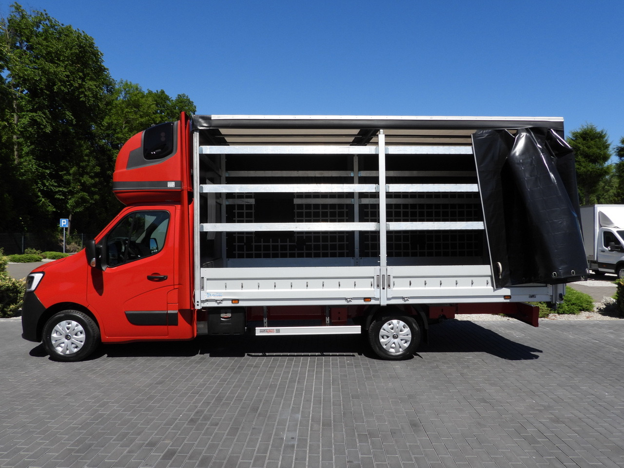 Tentinis mikroautobusas RENAULT MASTER  TARPAULIN WEBASTO CRUISE CONTROL LED LIGHTS PNEUMATICS AIR CONDITIONING  165HP: foto 9