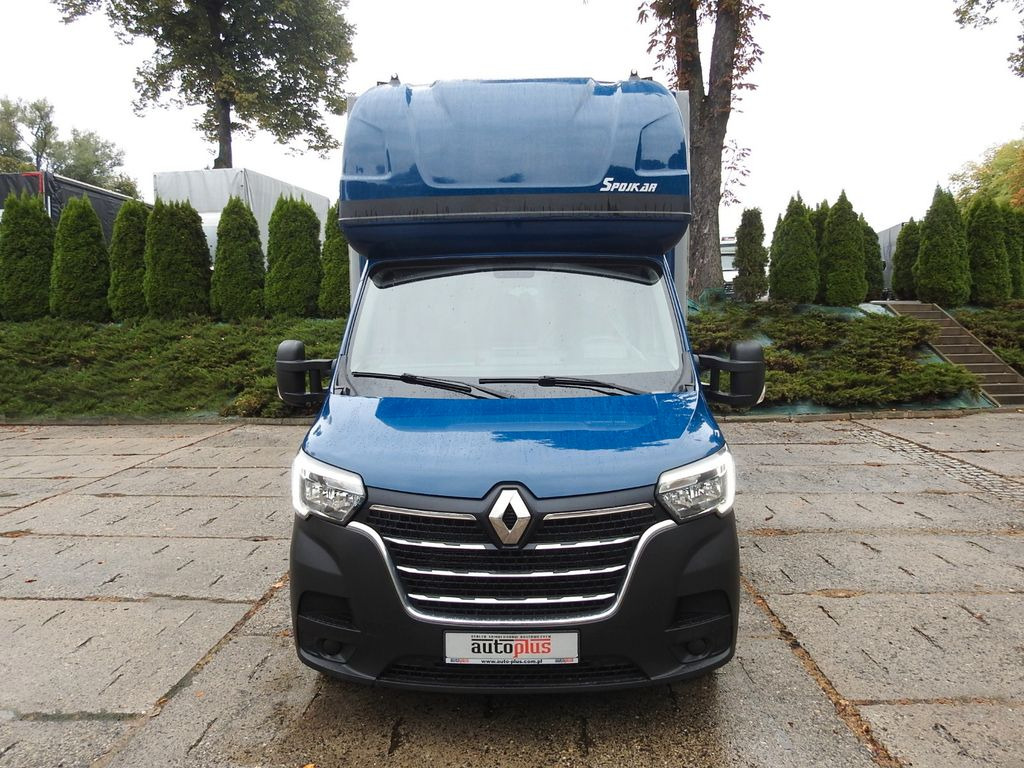 Tentinis mikroautobusas Renault MASTER PRITSCHE PLANE 8 PALETTEN WEBASTO A/C: foto 5