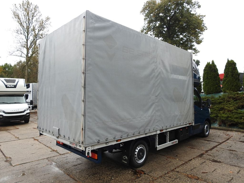 Tentinis mikroautobusas Renault MASTER PRITSCHE PLANE 8 PALETTEN WEBASTO A/C: foto 12