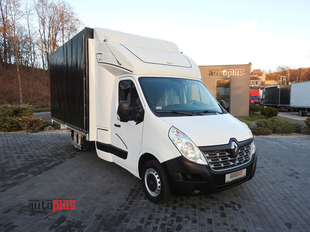 Renault RENAULT MASTER PLANDEKA 10 PALET AUTOMATIK A/C - Tentinis mikroautobusas, Komercinis automobilis su dviguba kabina: foto 1 Renault RENAULT MASTER PLANDEKA 10 PALET AUTOMATIK A/C - Tentinis mikroautobusas, Komercinis automobilis su dviguba kabina: foto 1