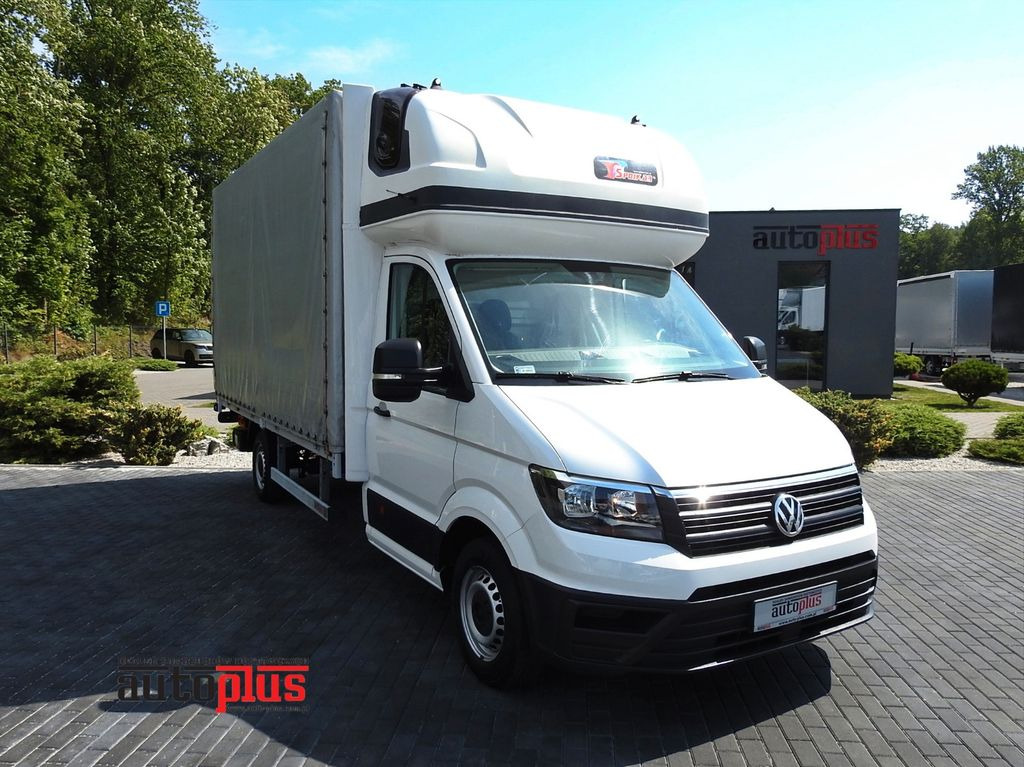 Volkswagen CRAFTER PRITSCHE PLANE AUFZUG 8 PALETTEN WEBASTO - Tentinis mikroautobusas: foto 1 Volkswagen CRAFTER PRITSCHE PLANE AUFZUG 8 PALETTEN WEBASTO - Tentinis mikroautobusas: foto 1