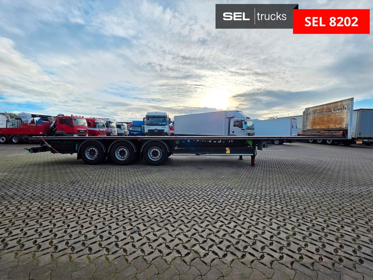 Berger SAPL24 / 4.290 kg !!! - Platforminė/ Bortinė puspriekabė: foto 4 Berger SAPL24 / 4.290 kg !!! - Platforminė/ Bortinė puspriekabė: foto 4