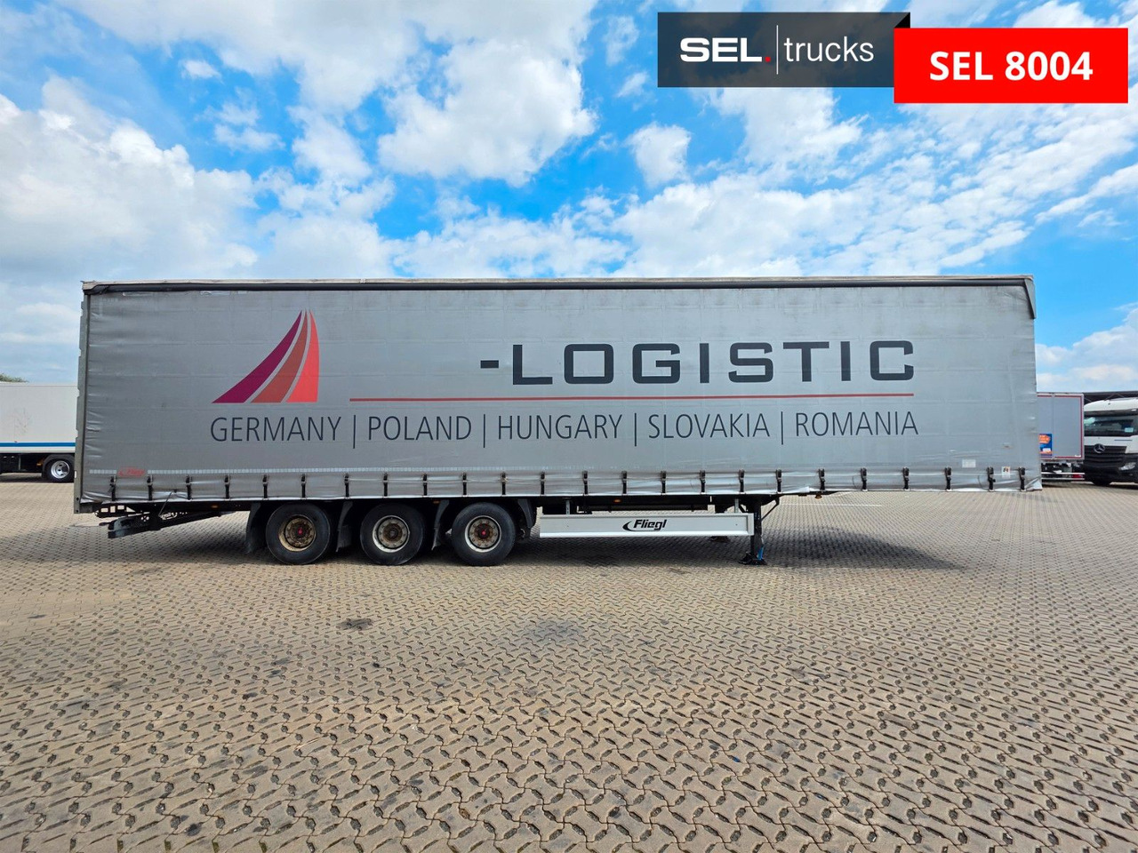 Fliegl SDS01 / Hubdach / EDSCHA / Mega / Liftachse - Tentinė puspriekabė: foto 4 Fliegl SDS01 / Hubdach / EDSCHA / Mega / Liftachse - Tentinė puspriekabė: foto 4