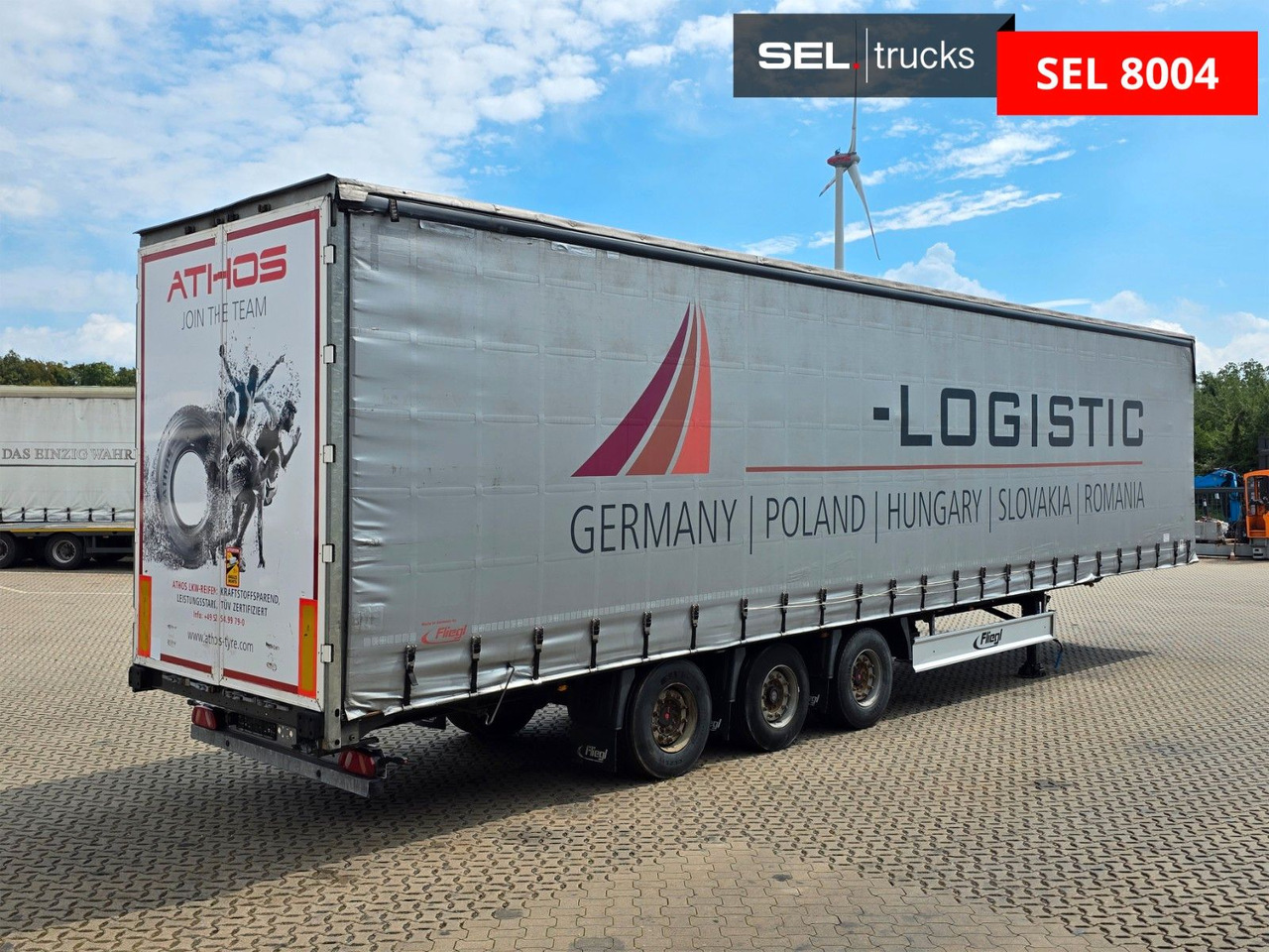 Fliegl SDS01 / Hubdach / EDSCHA / Mega / Liftachse - Tentinė puspriekabė: foto 5 Fliegl SDS01 / Hubdach / EDSCHA / Mega / Liftachse - Tentinė puspriekabė: foto 5