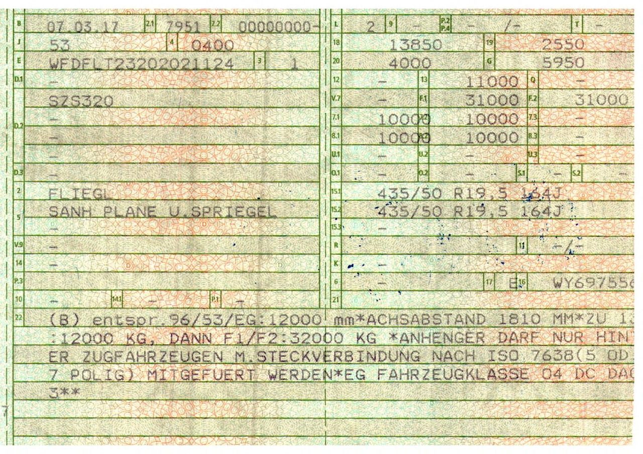 Tentinė puspriekabė Fliegl SZS320 / Hubdach / EDSCHA / Mega: foto 48