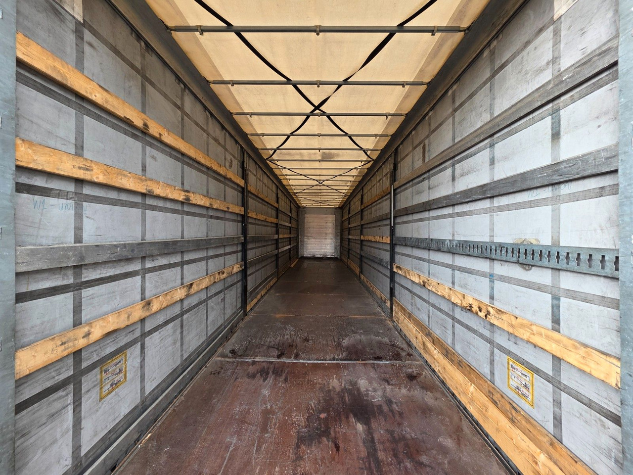 Tentinė puspriekabė Fliegl SZS320 / Hubdach / EDSCHA / Mega: foto 10