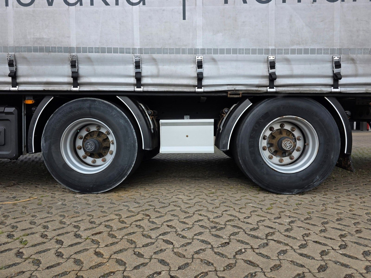 Tentinė puspriekabė Fliegl SZS320 / Hubdach / EDSCHA / Mega: foto 31