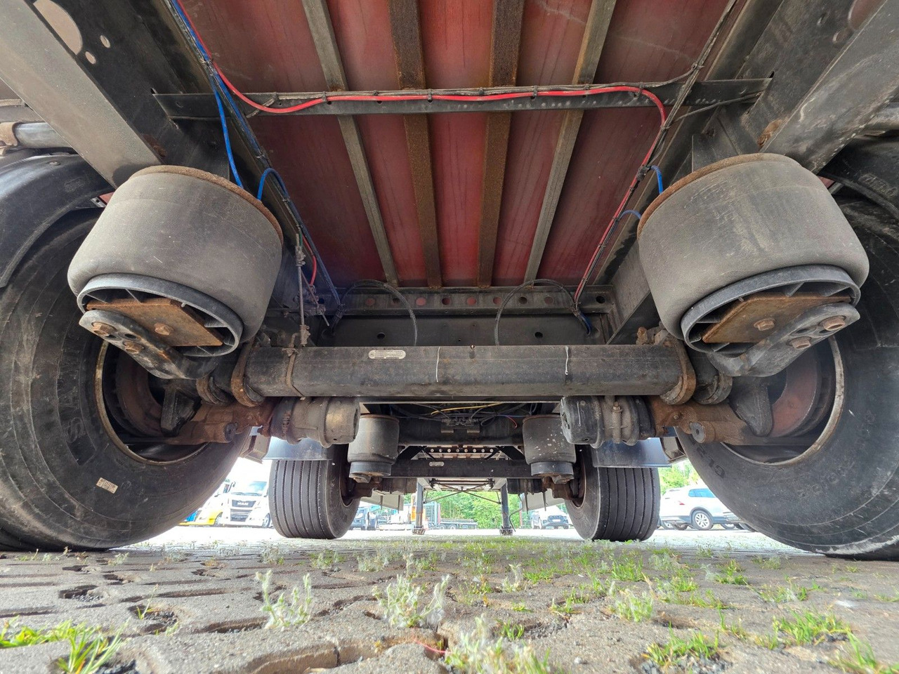 Tentinė puspriekabė Fliegl SZS320 / Hubdach / EDSCHA / Mega: foto 30