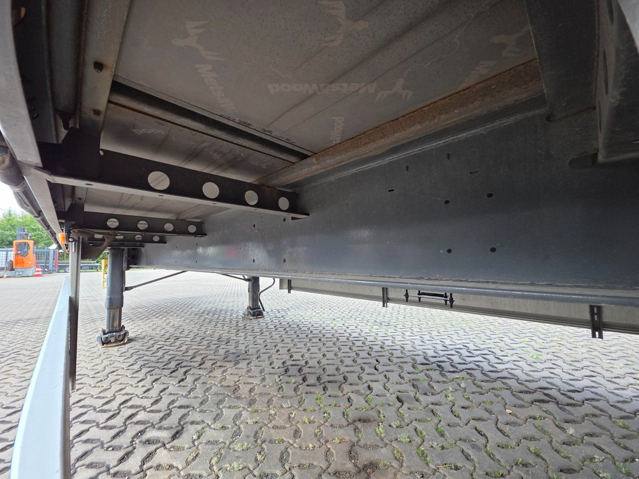 Tentinė puspriekabė Fliegl SZS320 / Hubdach / EDSCHA / Mega: foto 19