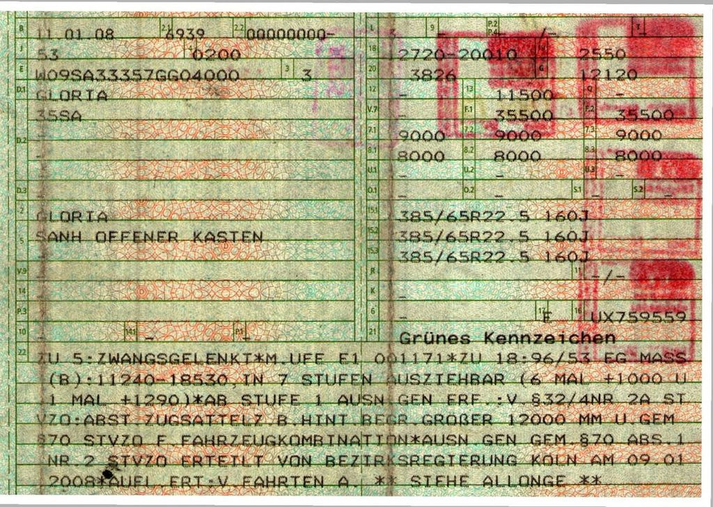 Platforminė/ Bortinė puspriekabė Gloria 35SA / Teleskop / Lenkachse: foto 29