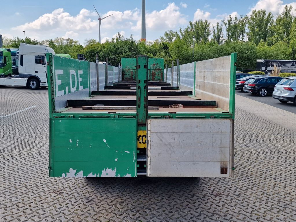 Platforminė/ Bortinė puspriekabė Gloria 35SA / Teleskop / Lenkachse: foto 9