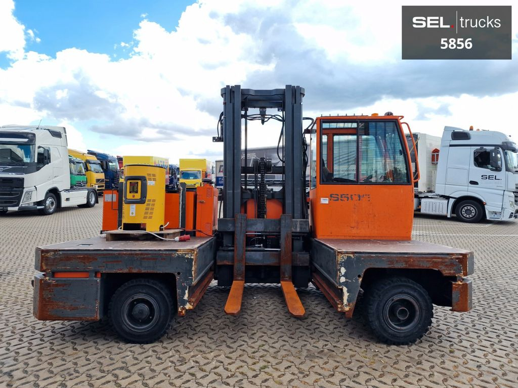 Hubtex S50E Seiten Stapler / 2011 / 9.086 h - Šoninis krautuvas: foto 4 Hubtex S50E Seiten Stapler / 2011 / 9.086 h - Šoninis krautuvas: foto 4