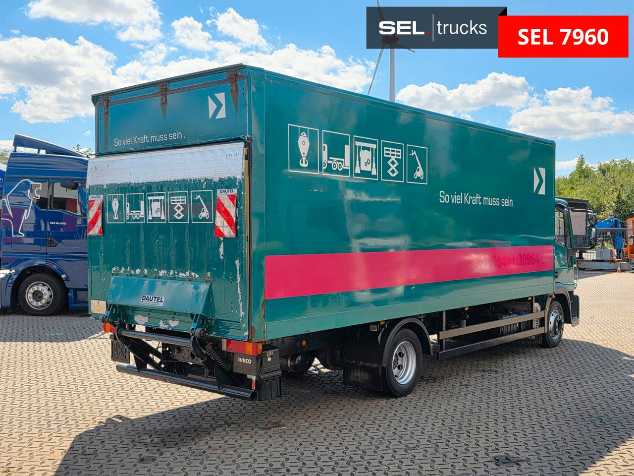Iveco Eurocargo 120E25 / Ladebordwand - Furgonas sunkvežimis: foto 5 Iveco Eurocargo 120E25 / Ladebordwand - Furgonas sunkvežimis: foto 5