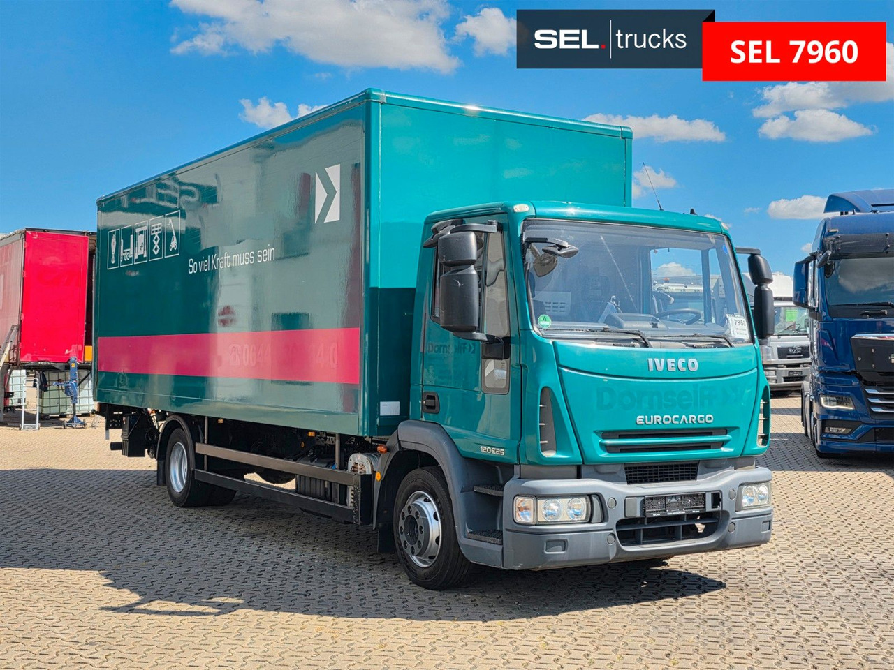 Iveco Eurocargo 120E25 / Ladebordwand - Furgonas sunkvežimis: foto 3 Iveco Eurocargo 120E25 / Ladebordwand - Furgonas sunkvežimis: foto 3