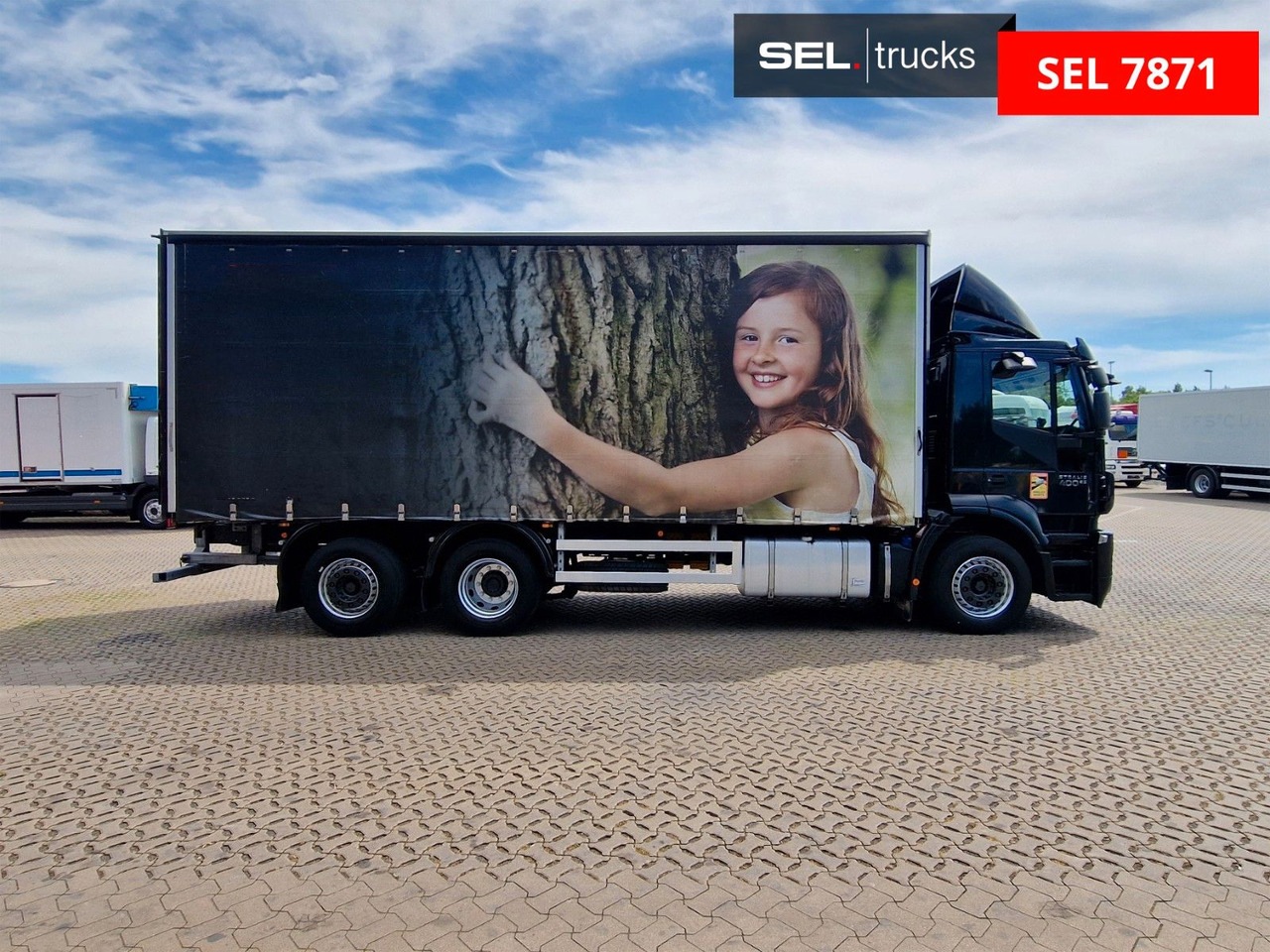 Iveco Stralis 400 / Staplerhalterung / Lenk-Liftachse - Tentinis sunkvežimis: foto 4 Iveco Stralis 400 / Staplerhalterung / Lenk-Liftachse - Tentinis sunkvežimis: foto 4