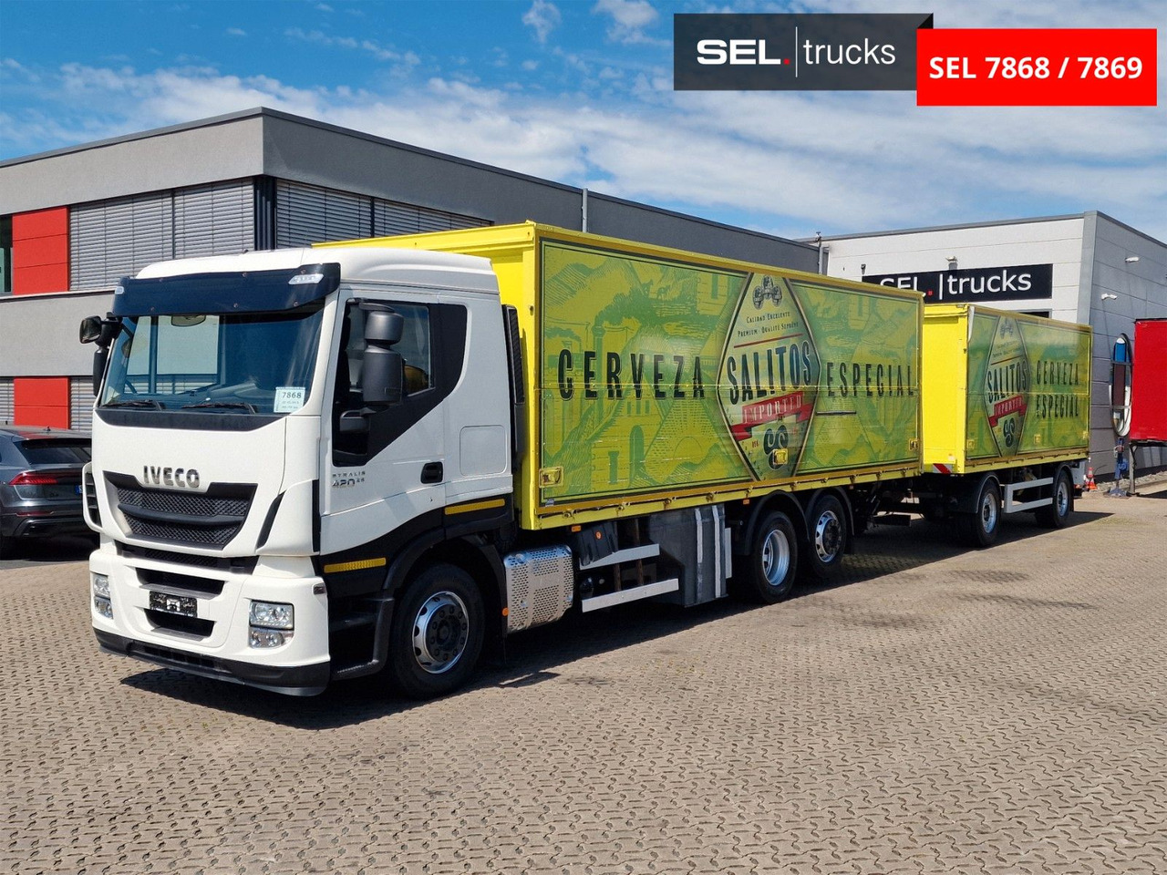 Iveco Stralis 420 / Ldbw / Lenkachse (KOMPLETT) - Gėrimų tiekimo sunkvežimis: foto 1 Iveco Stralis 420 / Ldbw / Lenkachse (KOMPLETT) - Gėrimų tiekimo sunkvežimis: foto 1