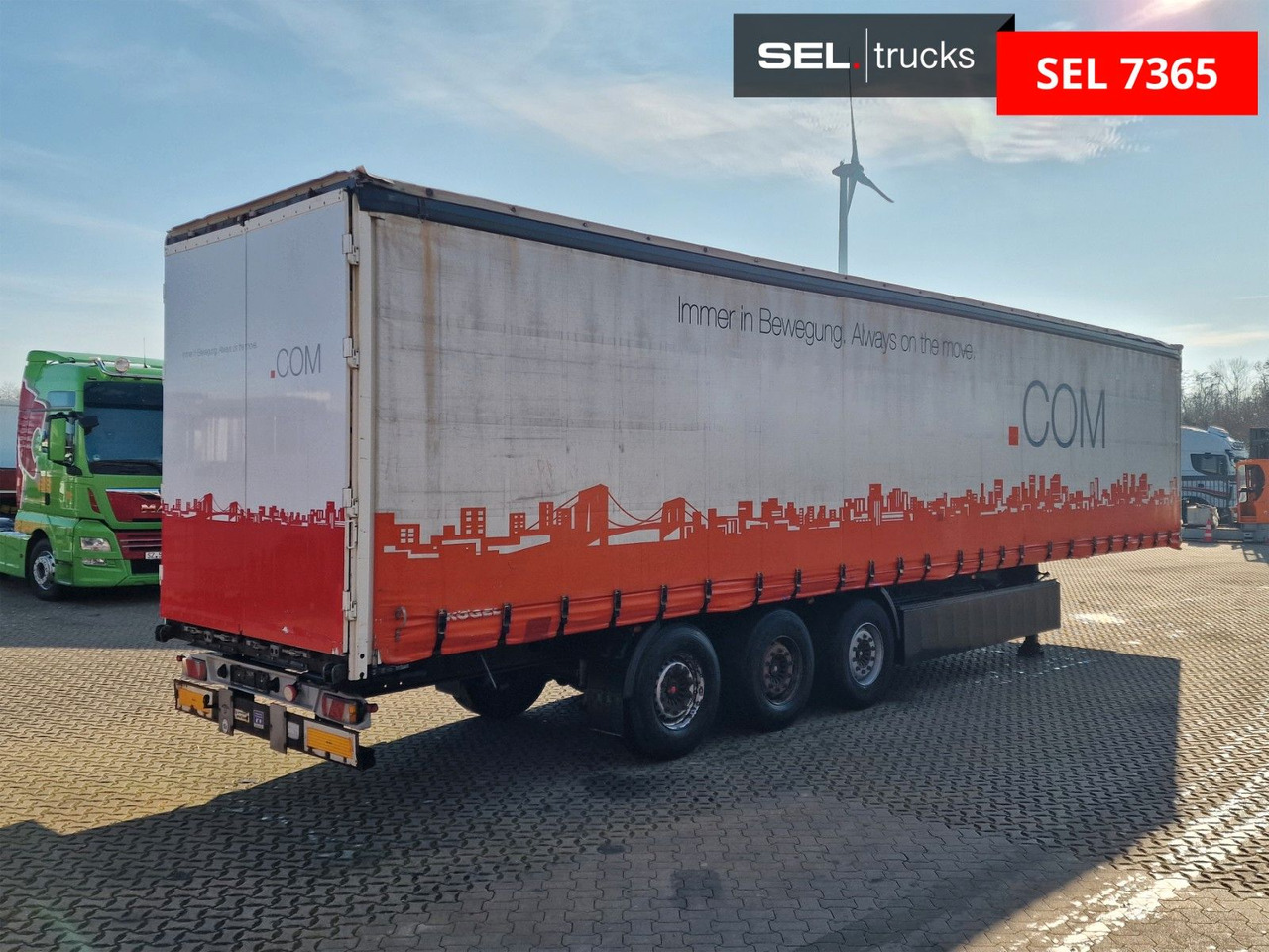 Kögel SN 24 / EDSCHA - Tentinė puspriekabė: foto 5 Kögel SN 24 / EDSCHA - Tentinė puspriekabė: foto 5
