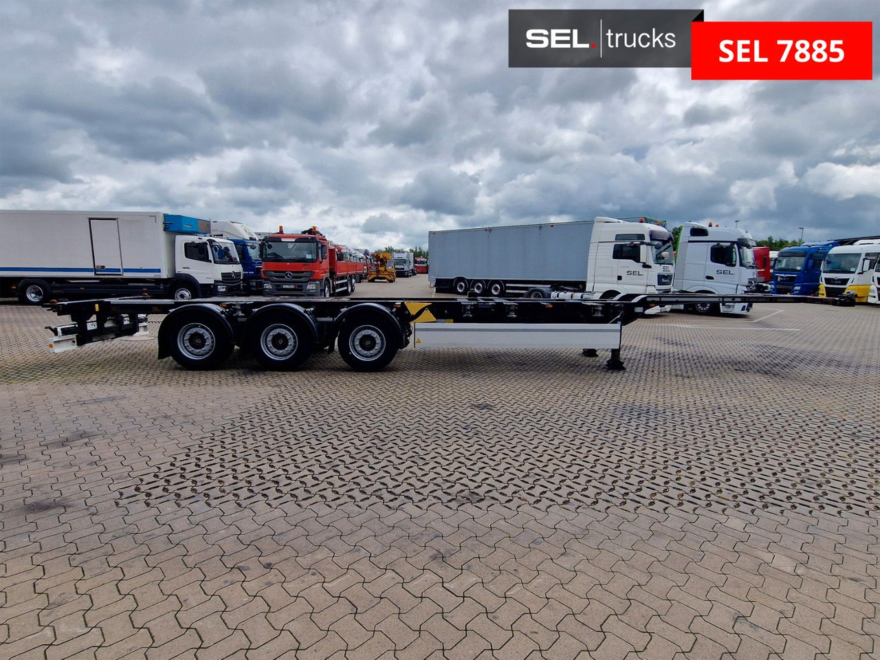 Krone SD / Teleskop / Liftachse - Konteineris-vežimus/ Sukeisti kūną puspriekabė: foto 4 Krone SD / Teleskop / Liftachse - Konteineris-vežimus/ Sukeisti kūną puspriekabė: foto 4