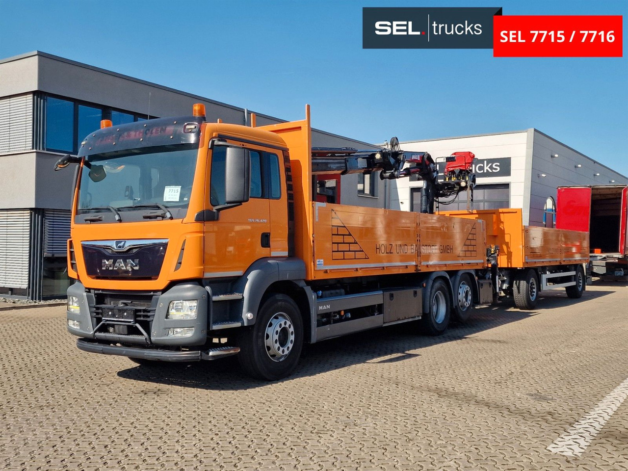 MAN TGS 26.420 6x2-4 BL / MKG HLK181/ Lenk/KOMPLETT - Sunkvežimis su kranu: foto 1 MAN TGS 26.420 6x2-4 BL / MKG HLK181/ Lenk/KOMPLETT - Sunkvežimis su kranu: foto 1