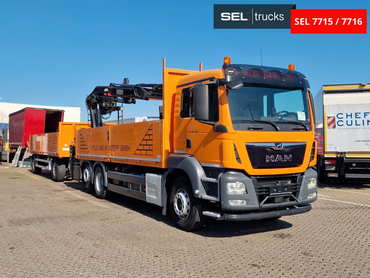 MAN TGS 26.420 6x2-4 BL / MKG HLK181/ Lenk/KOMPLETT - Sunkvežimis su kranu: foto 3 MAN TGS 26.420 6x2-4 BL / MKG HLK181/ Lenk/KOMPLETT - Sunkvežimis su kranu: foto 3