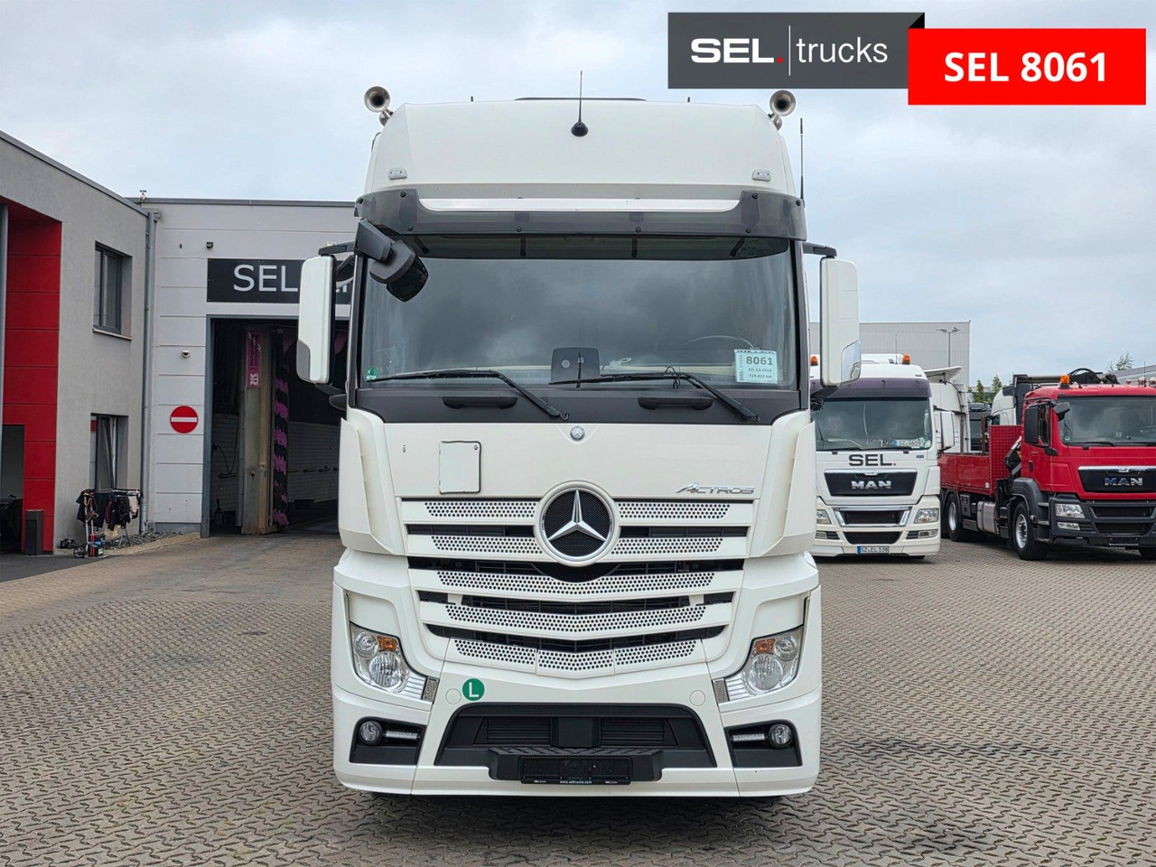 Mercedes-Benz Actros 1843 / Retarder / Ladebordwand - Furgonas sunkvežimis: foto 2 Mercedes-Benz Actros 1843 / Retarder / Ladebordwand - Furgonas sunkvežimis: foto 2
