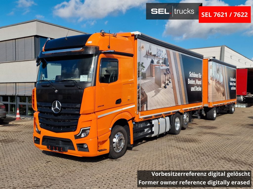 Mercedes-Benz Actros 2548 / Retarder / Aluklappen / Euro 6E - Tentinis sunkvežimis: foto 1 Mercedes-Benz Actros 2548 / Retarder / Aluklappen / Euro 6E - Tentinis sunkvežimis: foto 1