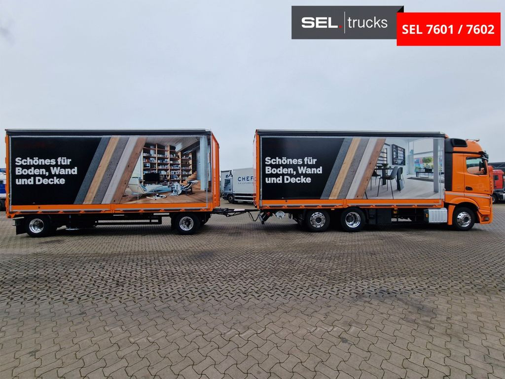 Mercedes-Benz Actros 2548 / Retarder / Aluklappen / Euro 6E - Tentinis sunkvežimis: foto 4 Mercedes-Benz Actros 2548 / Retarder / Aluklappen / Euro 6E - Tentinis sunkvežimis: foto 4