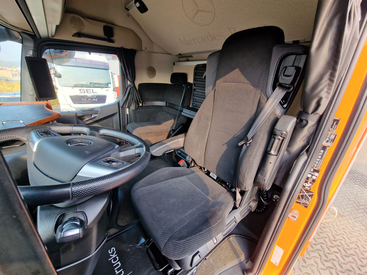 Tentinis sunkvežimis Mercedes-Benz Actros 2548 / Retarder / Euro 6E / Aluklappen: foto 16