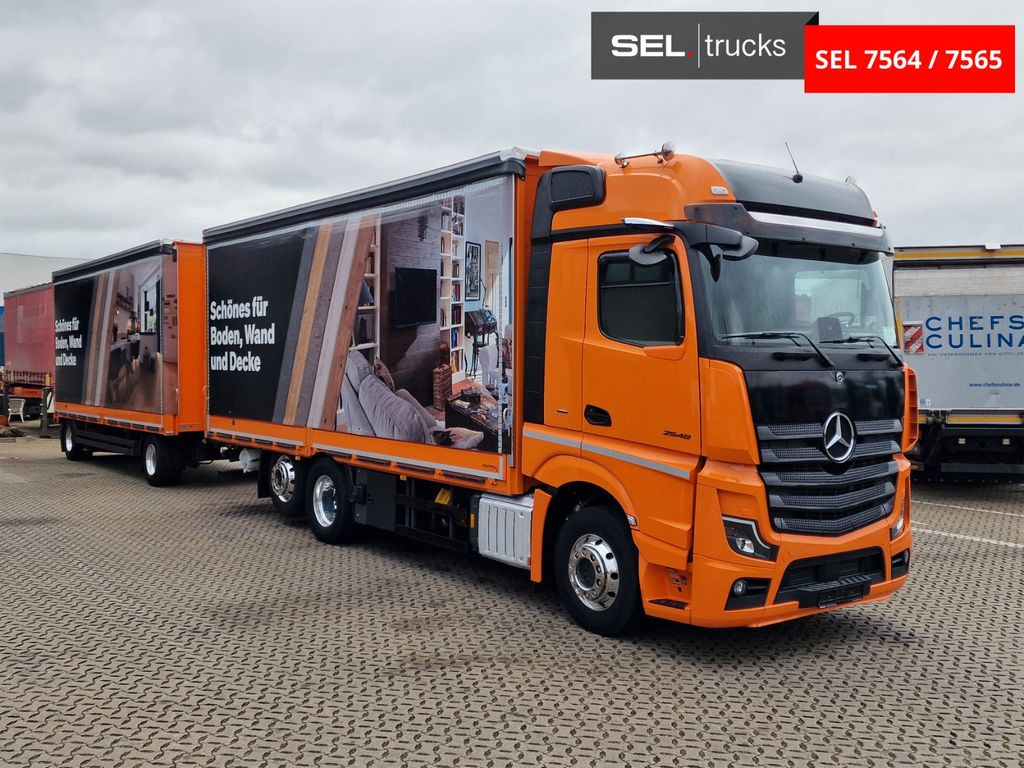 Mercedes-Benz Actros 2548 / Retarder - Tentinis sunkvežimis: foto 3 Mercedes-Benz Actros 2548 / Retarder - Tentinis sunkvežimis: foto 3
