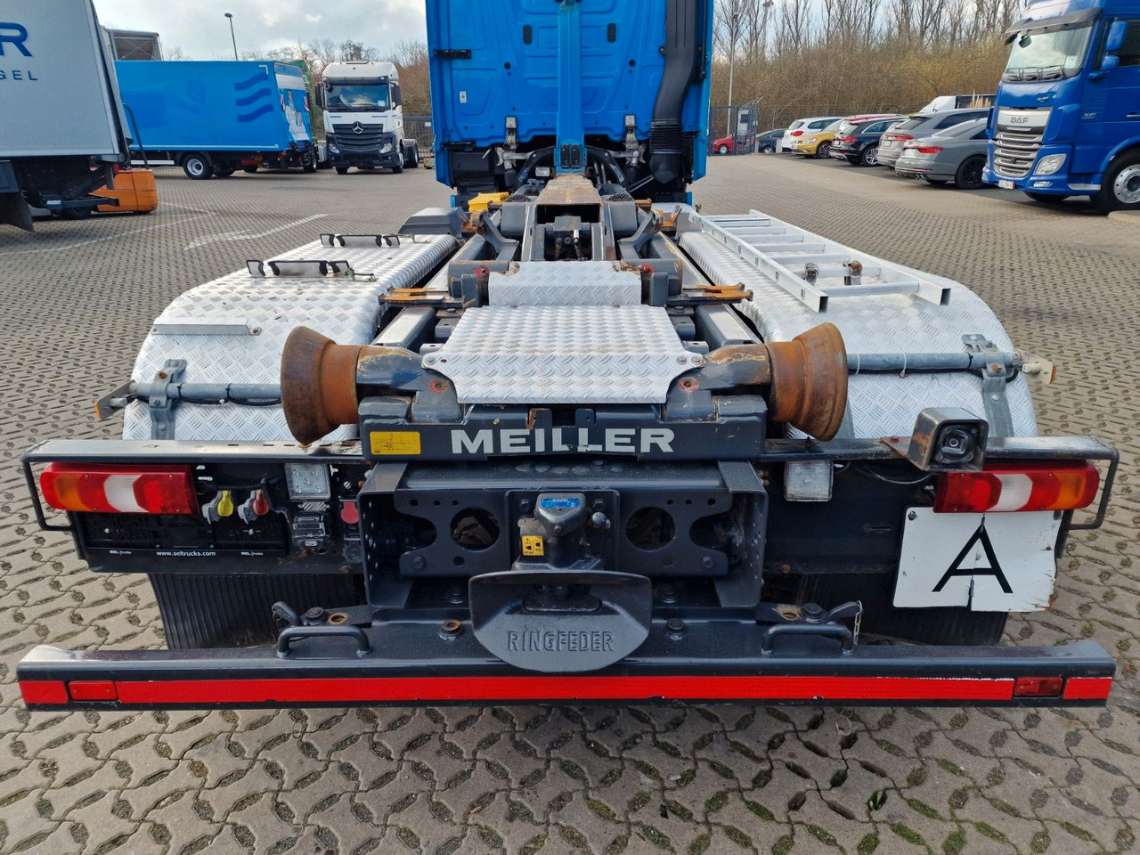 Hook-lift sunkvežimis Mercedes-Benz Actros 2551 / Retarder / Standklima / Xenon: foto 9