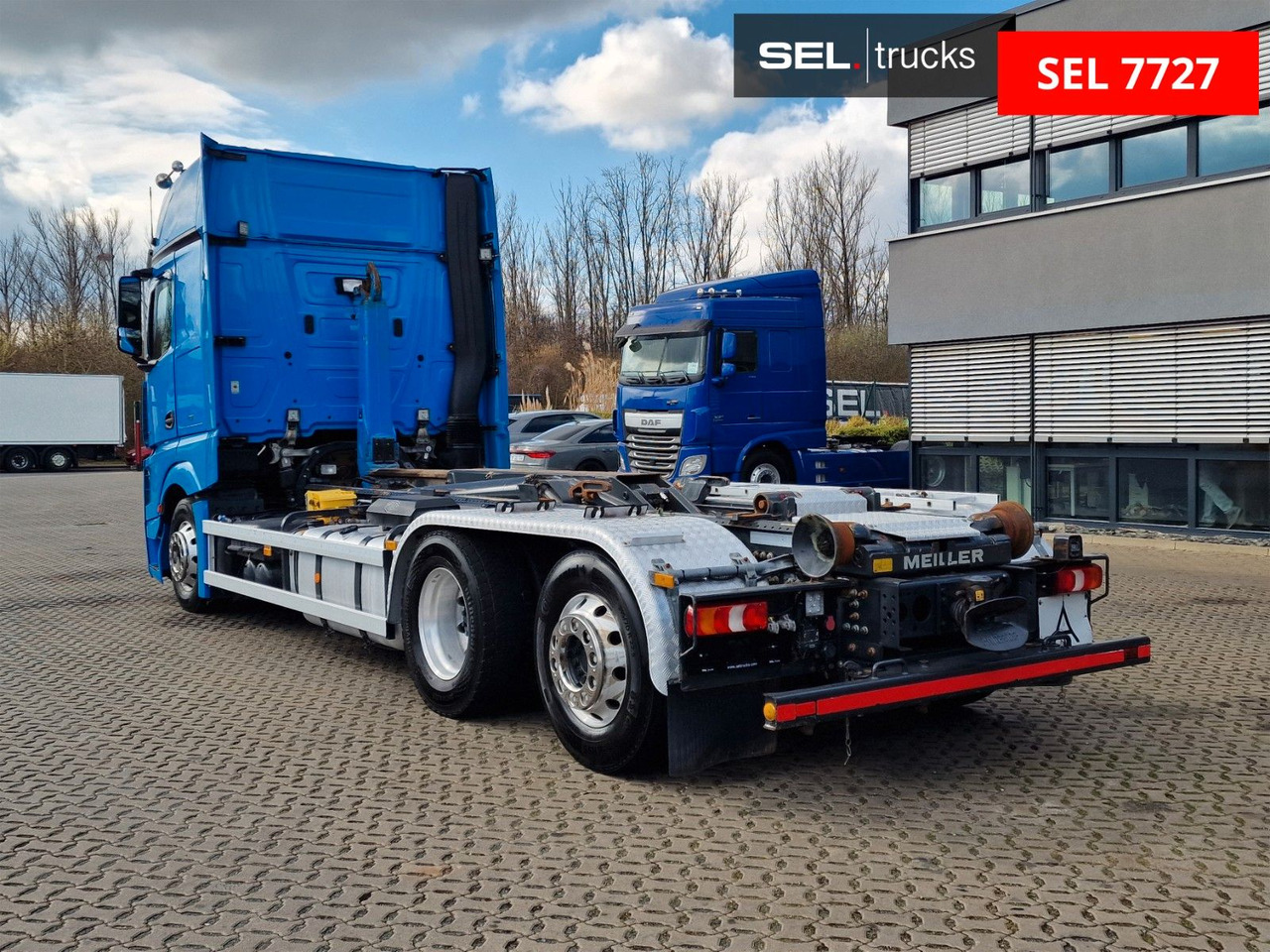 Hook-lift sunkvežimis Mercedes-Benz Actros 2551 / Retarder / Standklima / Xenon: foto 7