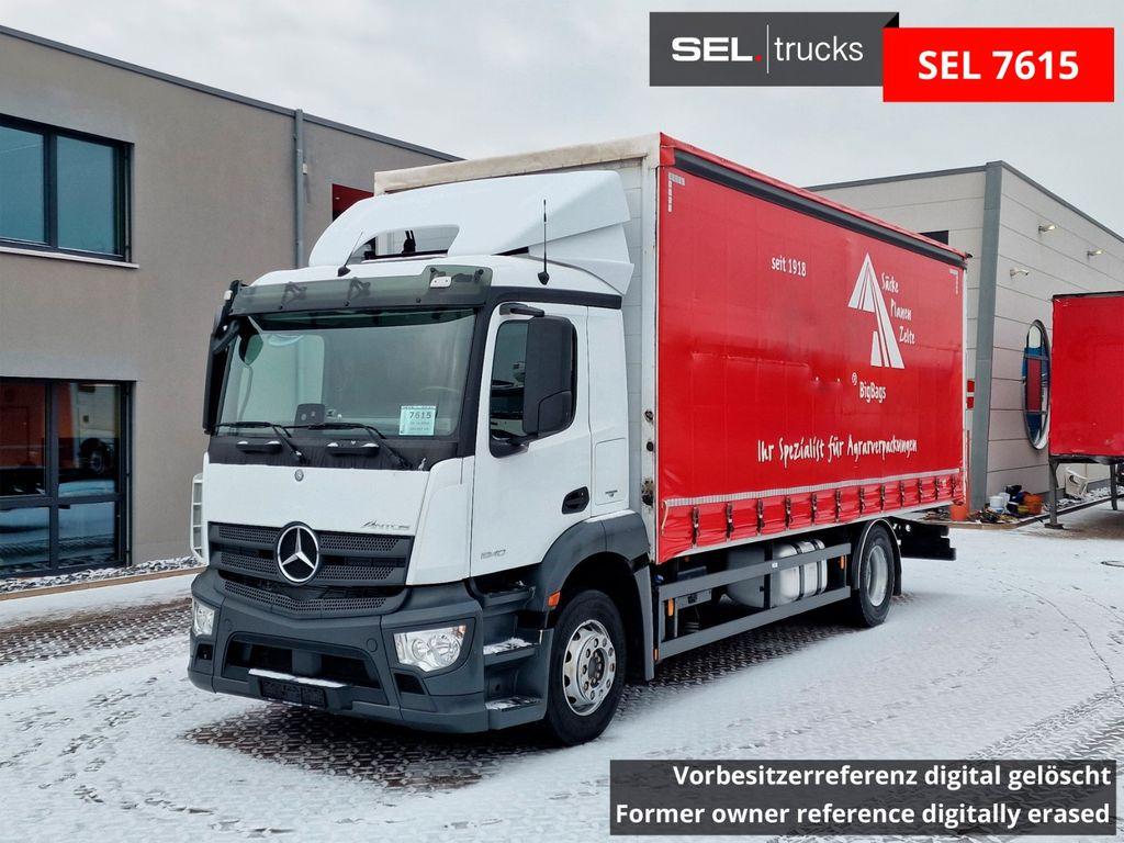Mercedes-Benz Antos 1840 - Tentinis sunkvežimis: foto 1 Mercedes-Benz Antos 1840 - Tentinis sunkvežimis: foto 1