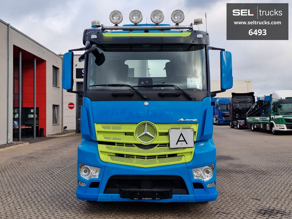 Mercedes-Benz Antos 1851 / Meiller Kipper / Standklima / Navi - Nuožulnaus pakėlimo ant platformos sunkvežimis: foto 2 Mercedes-Benz Antos 1851 / Meiller Kipper / Standklima / Navi - Nuožulnaus pakėlimo ant platformos sunkvežimis: foto 2