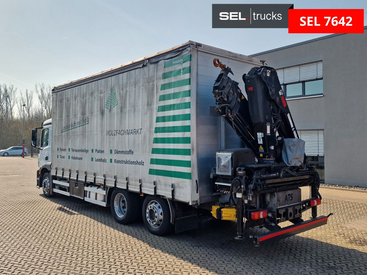 Mercedes-Benz Antos 2540 / Fernbedienung / Lenkachse - Sunkvežimis su kranu: foto 1 Mercedes-Benz Antos 2540 / Fernbedienung / Lenkachse - Sunkvežimis su kranu: foto 1