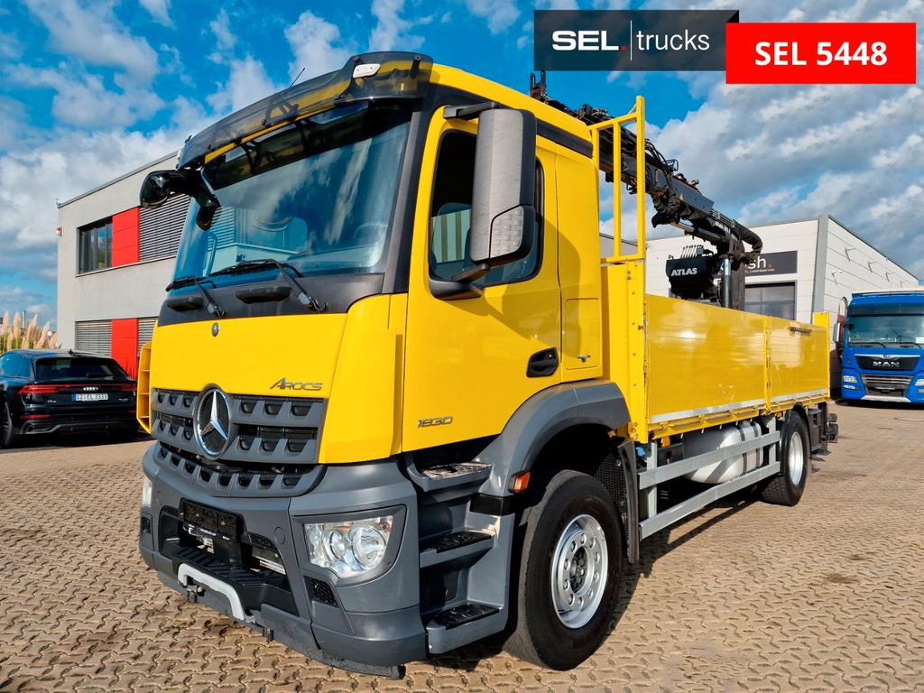 Mercedes-Benz Arocs 1830 / Atlas 105.2 - A2L / NEUE BATTERIEN Mercedes-Benz Arocs 1830 / Atlas 105.2 - A2L / NEUE BATTERIEN - Sunkvežimis su kranu: foto 1 Mercedes-Benz Arocs 1830 / Atlas 105.2 - A2L / NEUE BATTERIEN Mercedes-Benz Arocs 1830 / Atlas 105.2 - A2L / NEUE BATTERIEN - Sunkvežimis su kranu: foto 1