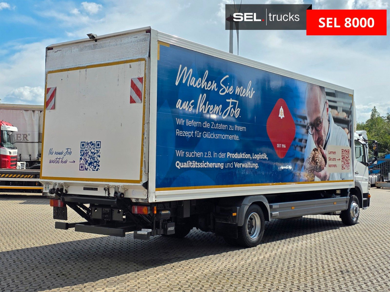 Mercedes-Benz Atego 1218 / Ladebordwand - Furgonas sunkvežimis: foto 5 Mercedes-Benz Atego 1218 / Ladebordwand - Furgonas sunkvežimis: foto 5