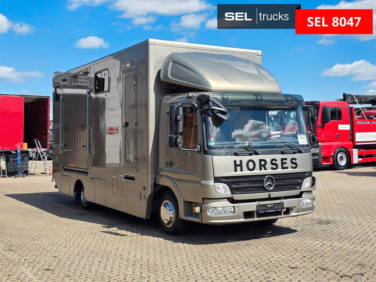Mercedes-Benz Atego 818L - Gyvulių pervežimo sunkvežimis: foto 3 Mercedes-Benz Atego 818L - Gyvulių pervežimo sunkvežimis: foto 3