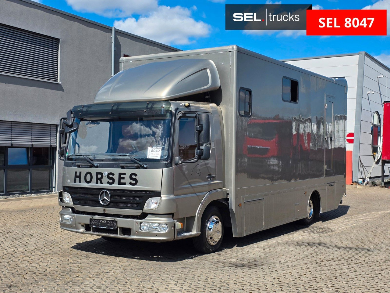Mercedes-Benz Atego 818L - Gyvulių pervežimo sunkvežimis: foto 1 Mercedes-Benz Atego 818L - Gyvulių pervežimo sunkvežimis: foto 1