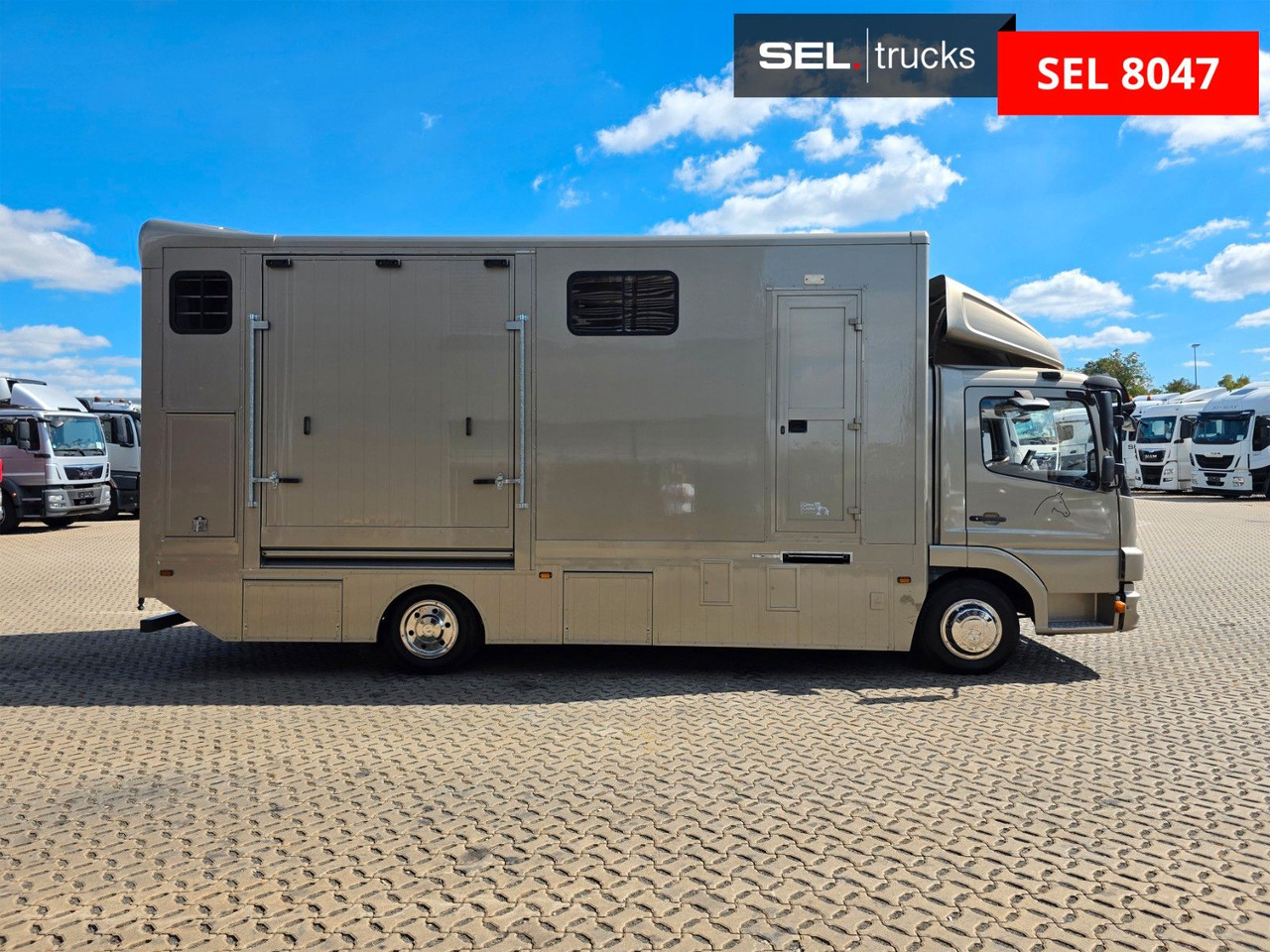 Mercedes-Benz Atego 818L - Gyvulių pervežimo sunkvežimis: foto 4 Mercedes-Benz Atego 818L - Gyvulių pervežimo sunkvežimis: foto 4