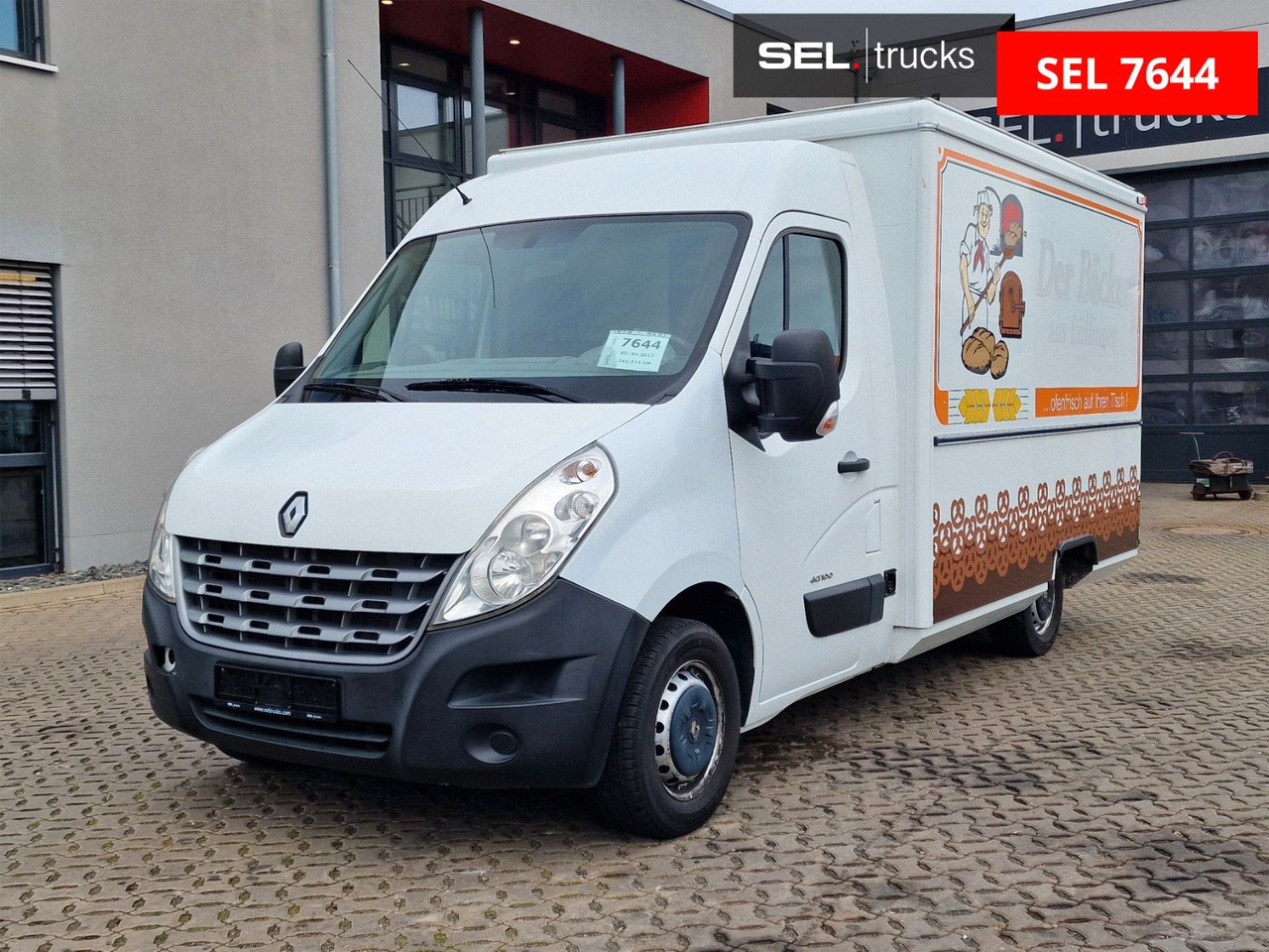Renault Master F3500 dCi 100 / Bäckerei - Autoparduotuvė: foto 2 Renault Master F3500 dCi 100 / Bäckerei - Autoparduotuvė: foto 2