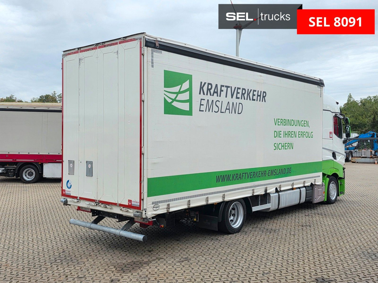 Renault T High 480 / Retarder / Jumbo / 6D - Tentinis sunkvežimis: foto 5 Renault T High 480 / Retarder / Jumbo / 6D - Tentinis sunkvežimis: foto 5