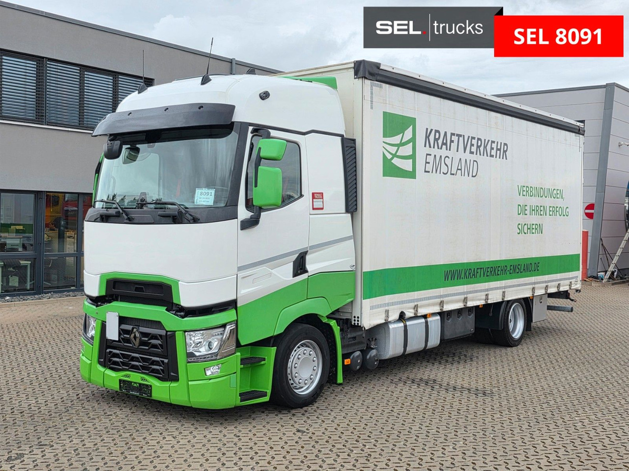 Renault T High 480 / Retarder / Jumbo / 6D - Tentinis sunkvežimis: foto 1 Renault T High 480 / Retarder / Jumbo / 6D - Tentinis sunkvežimis: foto 1