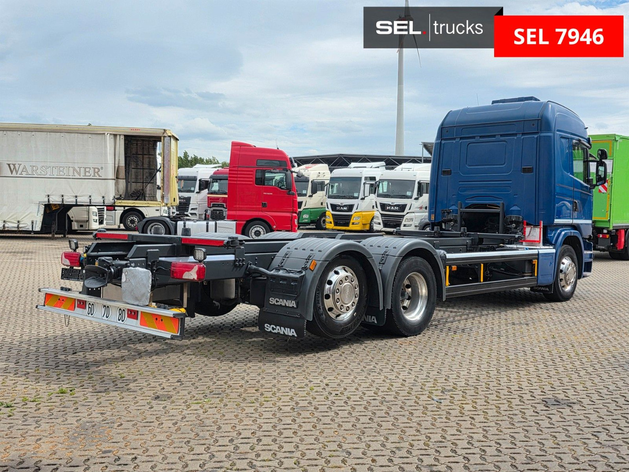 Scania G 410 LB6X2*4MNB / Retarder/PTO/ADR/Lenkachse - Konteineris-vežimus/ Sukeisti kūną sunkvežimis: foto 5 Scania G 410 LB6X2*4MNB / Retarder/PTO/ADR/Lenkachse - Konteineris-vežimus/ Sukeisti kūną sunkvežimis: foto 5