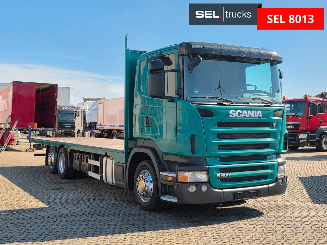Scania R 400 LB6X2MNA / Retarder - Platforminis/ Bortinis sunkvežimis: foto 3 Scania R 400 LB6X2MNA / Retarder - Platforminis/ Bortinis sunkvežimis: foto 3