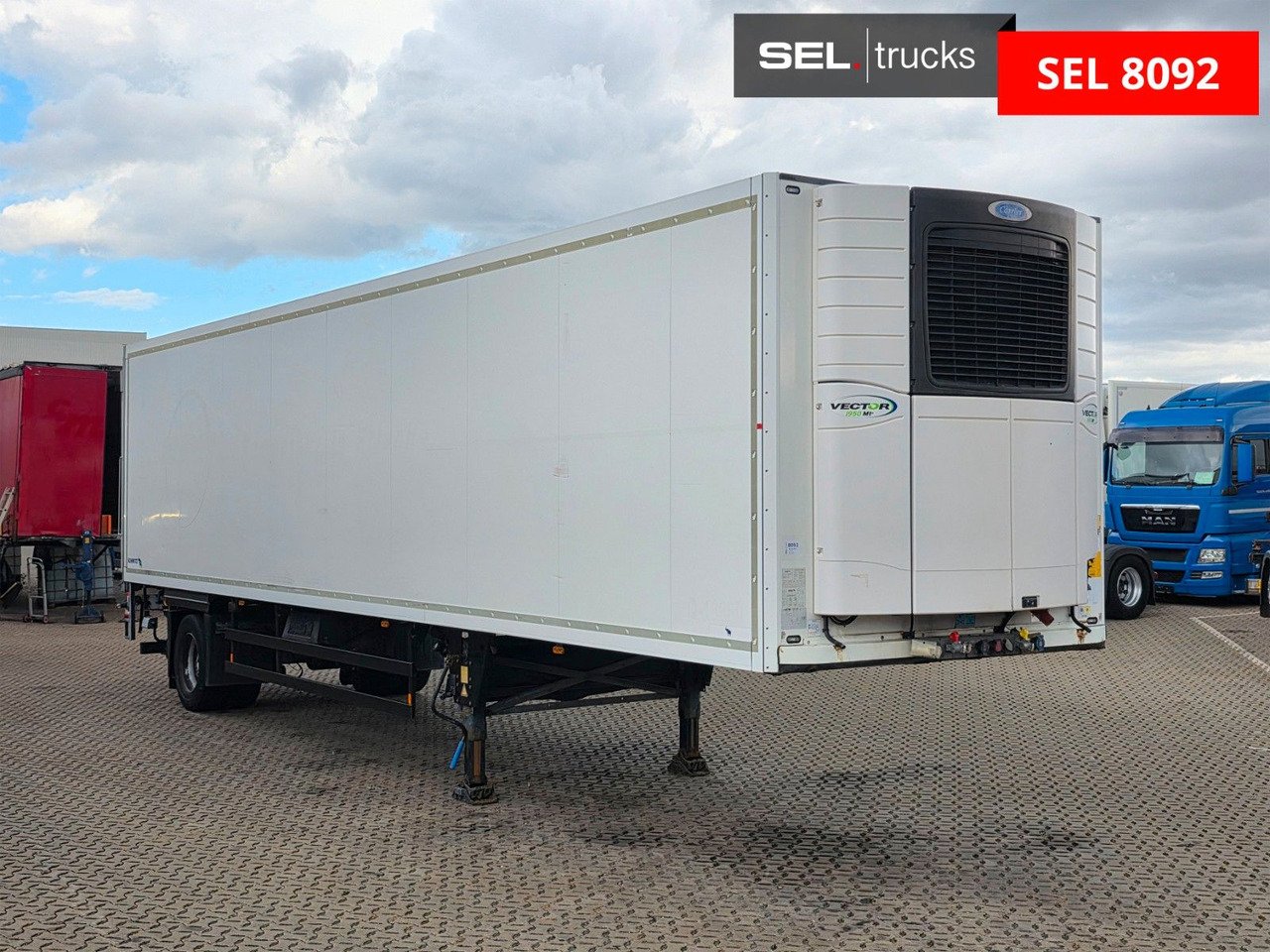 Schmitz Cargobull SKO 10/LZG-FP 45 COOL / Ldbw /2 Kammern /Carrier - Refrižeratorius puspriekabė: foto 3 Schmitz Cargobull SKO 10/LZG-FP 45 COOL / Ldbw /2 Kammern /Carrier - Refrižeratorius puspriekabė: foto 3