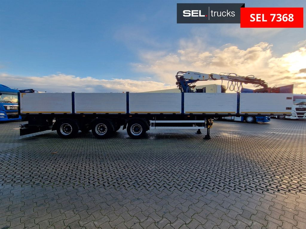 Schröder S11/24-P2-13,55 / Kran / Lenkachse Schröder S11/24-P2-13,55 / Kran / Lenkachse - Platforminė/ Bortinė puspriekabė: foto 4 Schröder S11/24-P2-13,55 / Kran / Lenkachse Schröder S11/24-P2-13,55 / Kran / Lenkachse - Platforminė/ Bortinė puspriekabė: foto 4