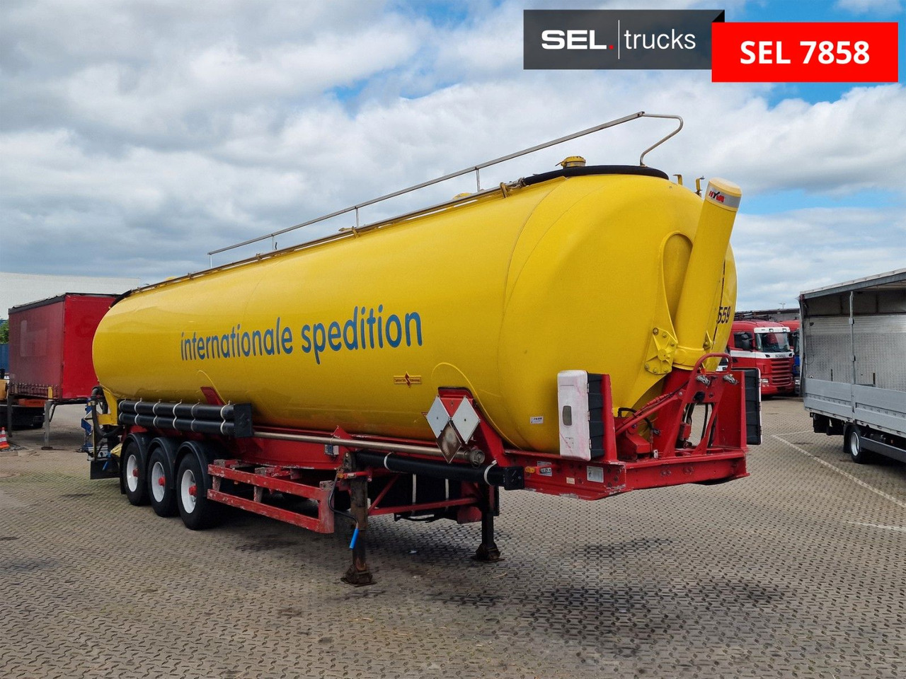 Spitzer K 2766 CAL GGVS / Kippsilo / 66m3 / ADR AT - Silo cisterna: foto 3 Spitzer K 2766 CAL GGVS / Kippsilo / 66m3 / ADR AT - Silo cisterna: foto 3